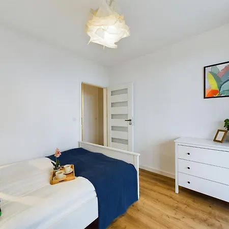 Elegancki Blisko Rzeki W Krakowie Z Biurkiem Do Pracy Zdalnej By Renters Apartmán Krakov