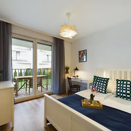 Apartmán Elegancki Blisko Rzeki W Krakowie Z Biurkiem Do Pracy Zdalnej By Renters