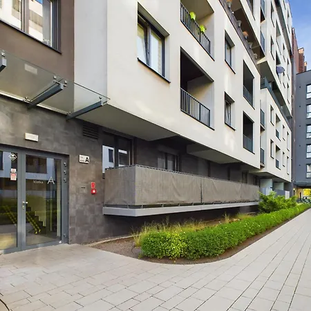 Elegancki Blisko Rzeki W Krakowie Z Biurkiem Do Pracy Zdalnej By Renters Apartmán Krakov